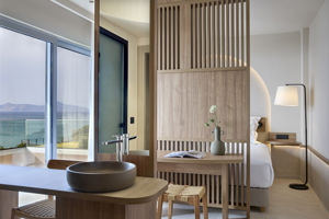 Woonvoorbeeld Deluxekamer met zeezicht