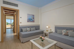 Woonvoorbeeld familiekamer suite zijzeezicht