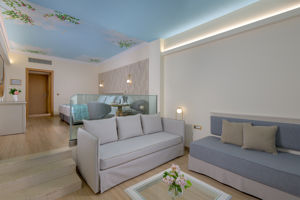 Woonvoorbeeld junior suite tuinzicht