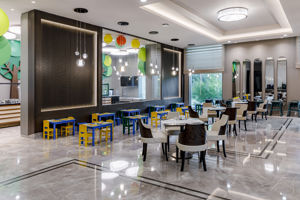 Gourmet kids restaurant