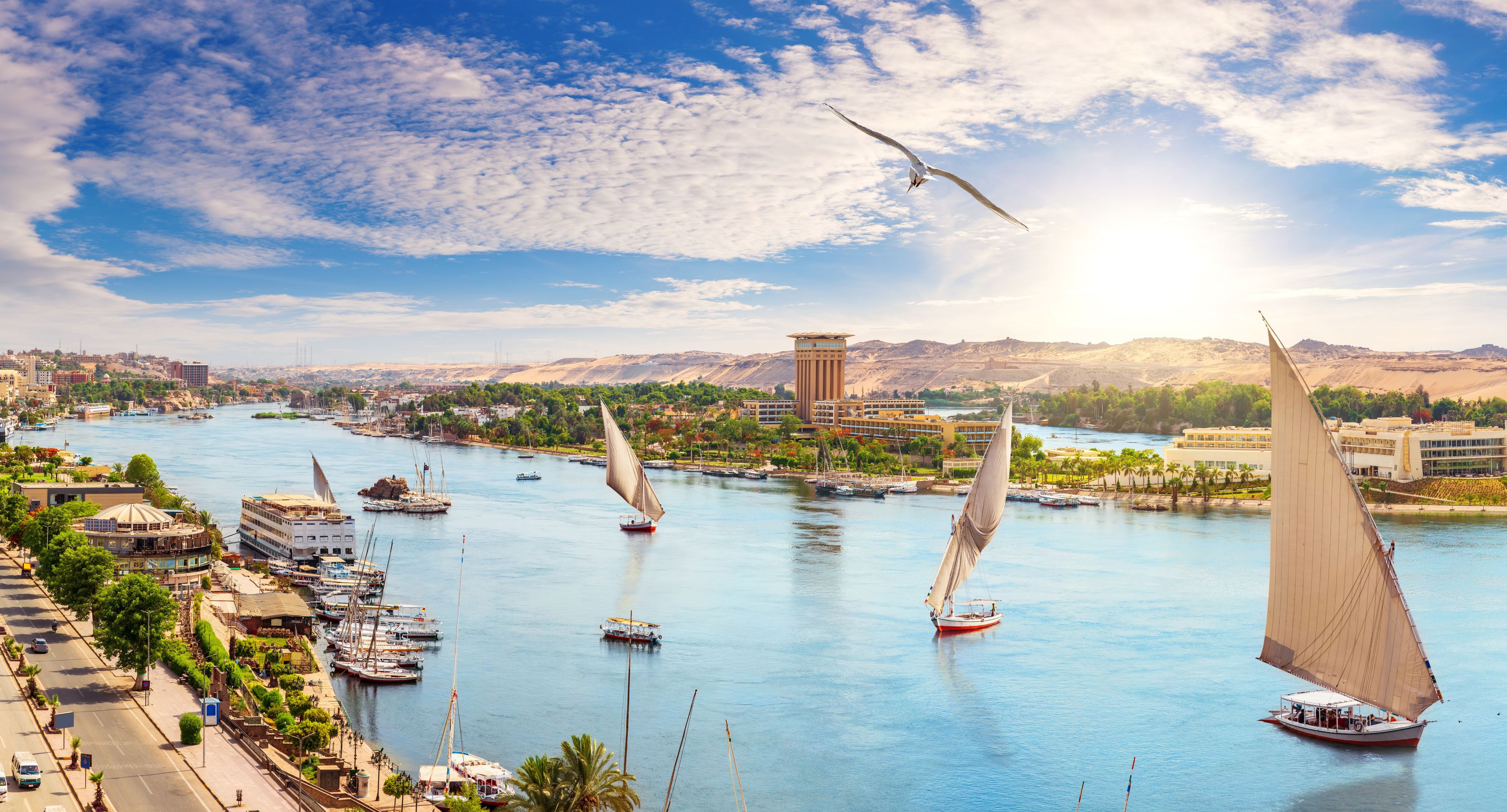 Nijlcruise 5* & Panorama Bungalows El Gouna 4*