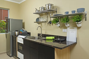 Woonvoorbeeld studio (beachfront)