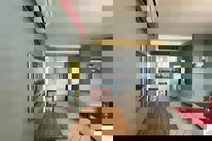 Woonvoorbeeld 2+1kamer appartement