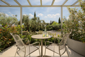 Woonvoorbeeld deluxekamer tuinzicht