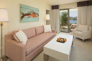 Woonvoorbeeld premium bungalow suite met jacuzzi