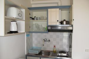 Woonvoorbeeld studio of 2-kamerappartement