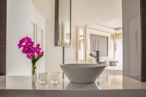 Woonvoorbeeld Deluxe kamer met terras