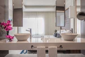 Woonvoorbeeld Familiekamer Deluxe met terras