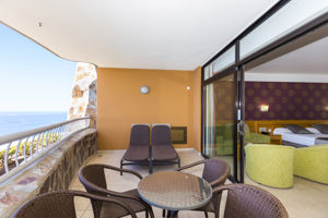 Woonvoorbeeld suite zeezicht thalasso