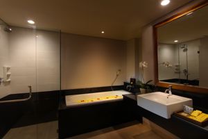 Woonvoorbeeld standaardkamer Kirana pool access