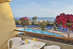 Woonvoorbeeld 2-kamerappartement (standaard, zwembadzicht of zijzeezicht)