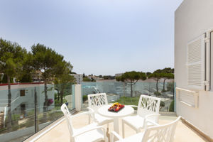 Woonvoorbeeld suite standaard met balkon