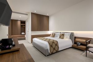 Woonvoorbeeld design kamer landzicht