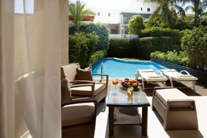 Woonvoorbeeld grand suite privezwembad