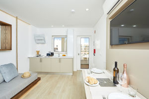 Woonvoorbeeld studio of 2-kamerappartement