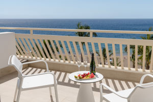 Woonvoorbeeld suite met zeezicht