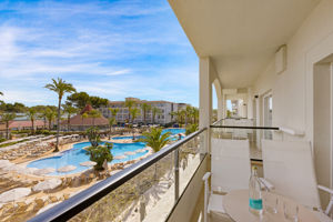 Woonvoorbeeld 2-kamerappartement zwembadzicht (selection club)