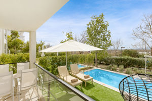 Woonvoorbeeld 2-kamerappartement (prive zwembad selection club)