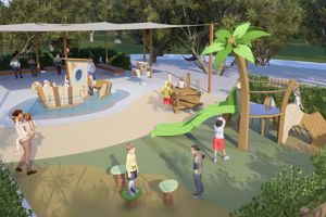 Artist impression speeltuin