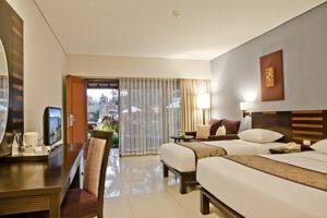 Woonvoorbeeld deluxe familiekamer