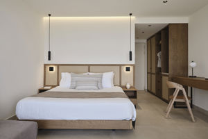 Woonvoorbeeld deluxe kamer zeezicht