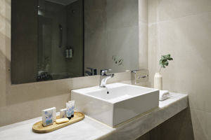 Woonvoorbeeld familiesuite zeezicht