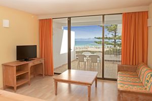 Woonvoorbeeld 2-kamerappartement zeezicht