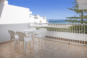 Woonvoorbeeld 2-kamerappartement zeezicht