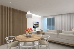 Woonvoorbeeld studio of appartement