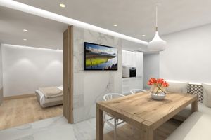 Woonvoorbeeld 3-kamerappartement