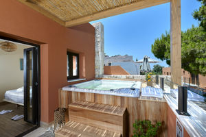 Woonvoorbeeld junior suite jacuzzi