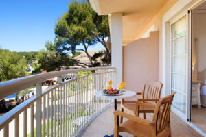 Woonvoorbeeld executive suite balkon