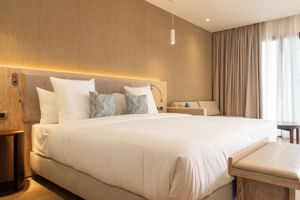 Woonvoorbeeld Deluxekamer Tuin- of Zwembadzicht