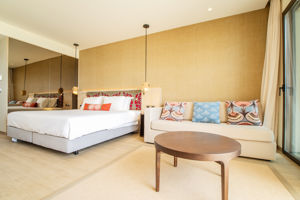 Woonvoorbeeld Deluxekamer Zeezicht met balkon