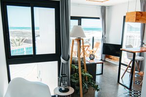 Woonvoorbeeld premium 2-kamerappartement (zeezicht)