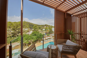 Woonvoorbeeld my favourite club kamer tuinzicht