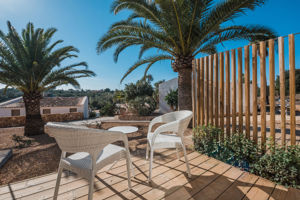 Woonvoorbeeld standaardkamer (tuinzicht, beach level of priority location)