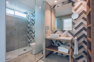 Woonvoorbeeld standaardkamer (tuinzicht, beach level of priority location)