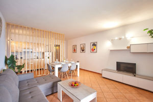 Woonvoorbeeld 2-kamerappartement zeezicht