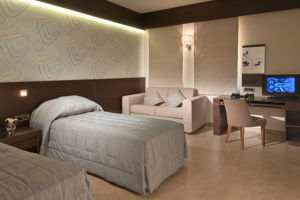 Woonvoorbeeld familiekamer tuinzicht